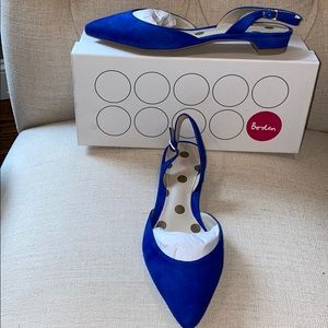 Boden Cecilia Slingback Flats New in Box 39 US 8